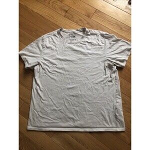 The North Face Women Size Extra Large (XL) Light Gray Soft Short Sleeve T-Shirt